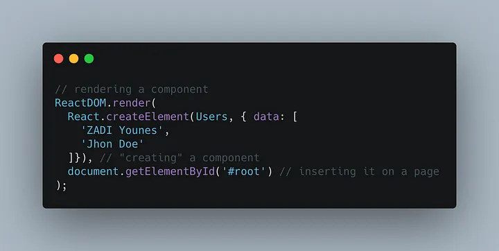 reactdom render